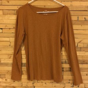 J Crew Mustard Yellow Artist T Shirt